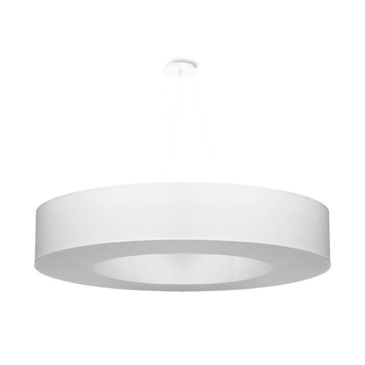 Żyrandol SATURNO 90 biały