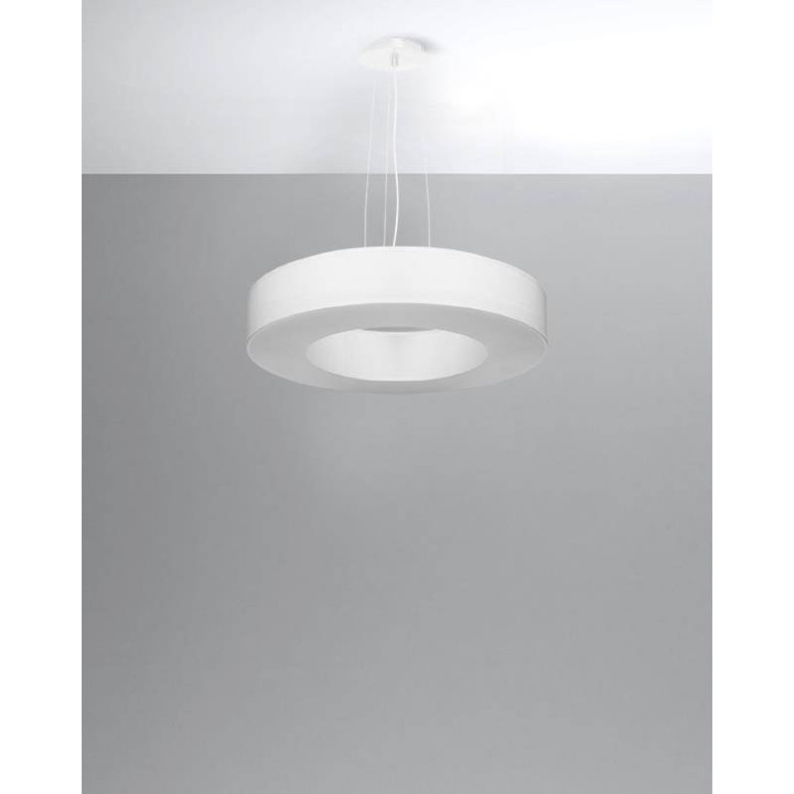 Żyrandol SATURNO SLIM 50 biały