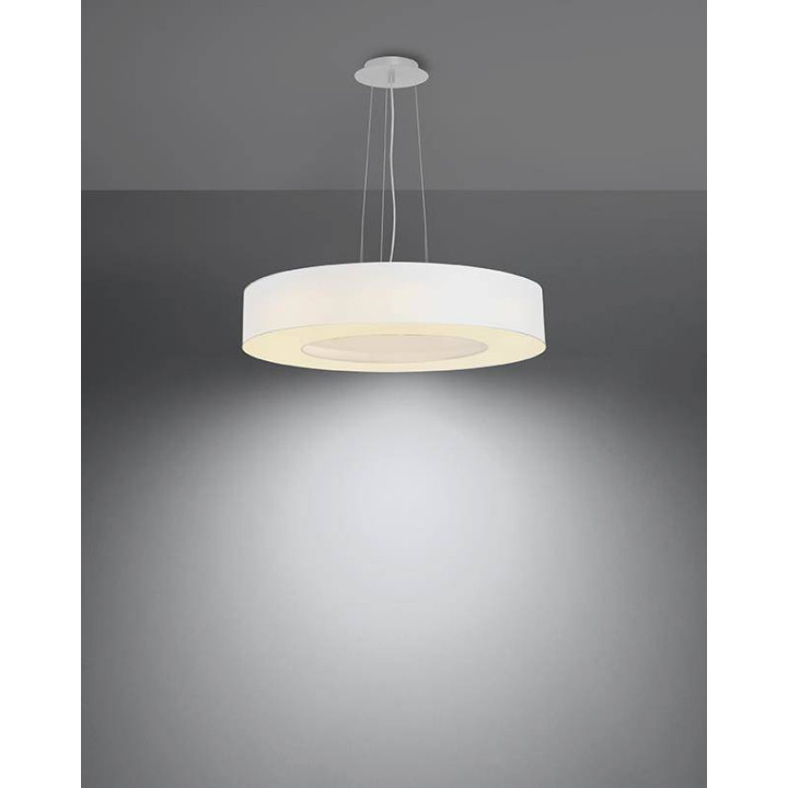 Żyrandol SATURNO SLIM 50 biały