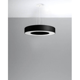 Żyrandol SATURNO SLIM 50 czarny