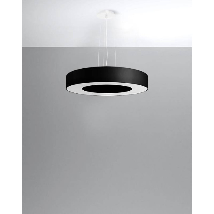 Żyrandol SATURNO SLIM 50 czarny
