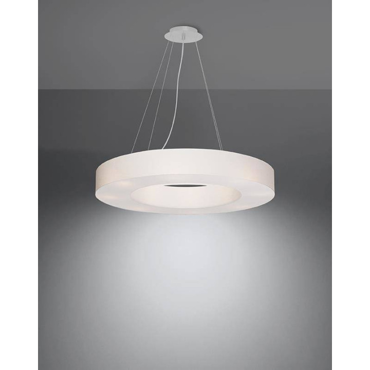 Żyrandol SATURNO SLIM 70 biały