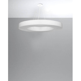 Żyrandol SATURNO SLIM 90 biały