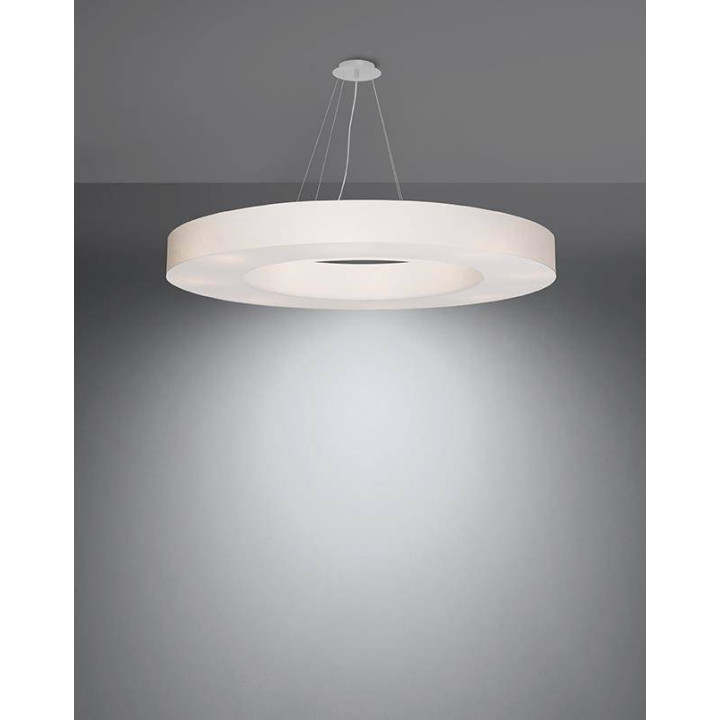Żyrandol SATURNO SLIM 90 biały