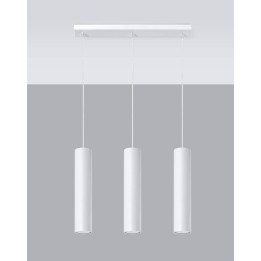 Lampa wisząca LAGOS 3L biały