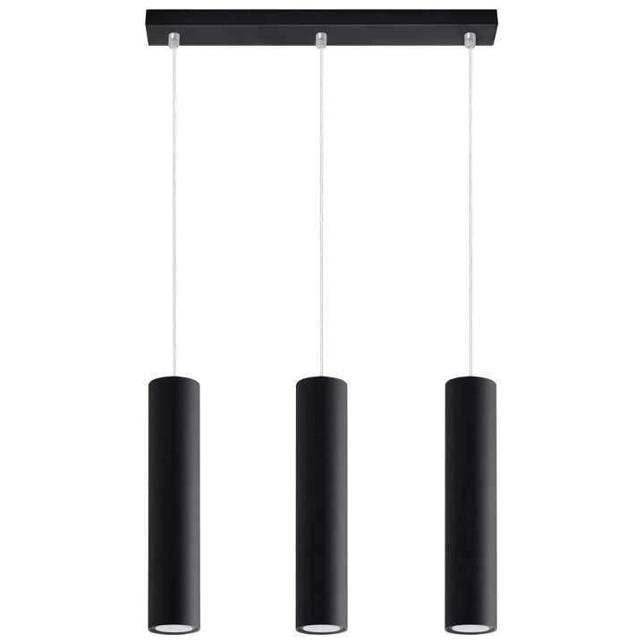 Lampa wisząca LAGOS 3L czarny
