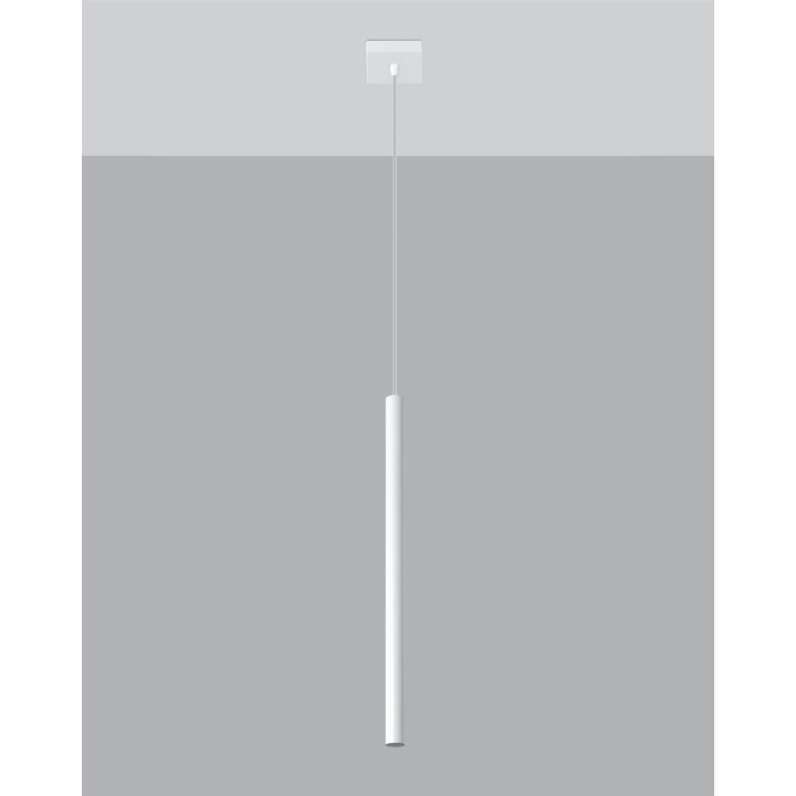 Lampa wisząca PASTELO 1 biała