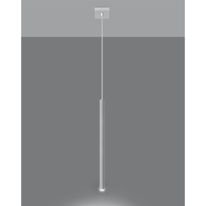 Lampa wisząca PASTELO 1 biała