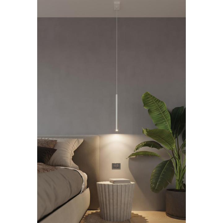 Lampa wisząca PASTELO 1 biała