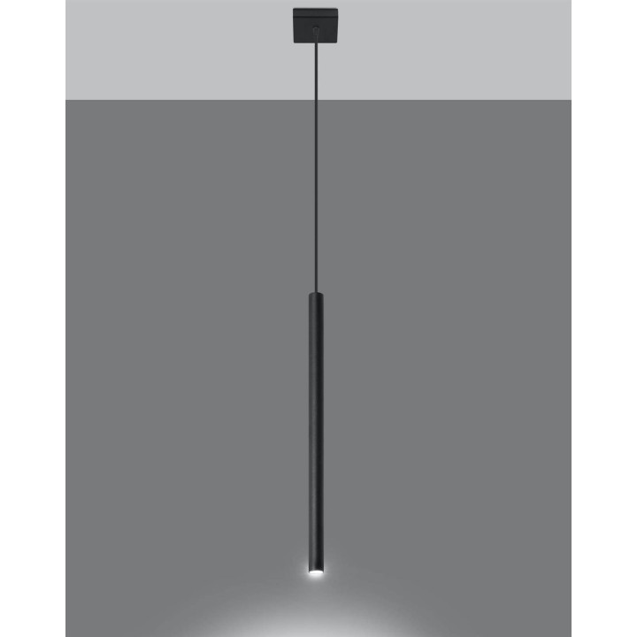 Lampa wisząca PASTELO 1 czarna