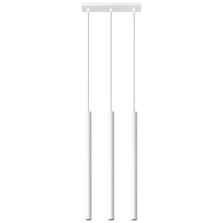 Lampa wisząca PASTELO 3 biała
