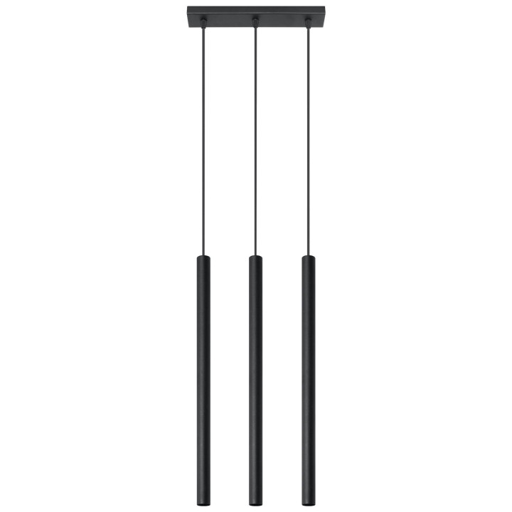 Lampa wisząca PASTELO 3 czarna