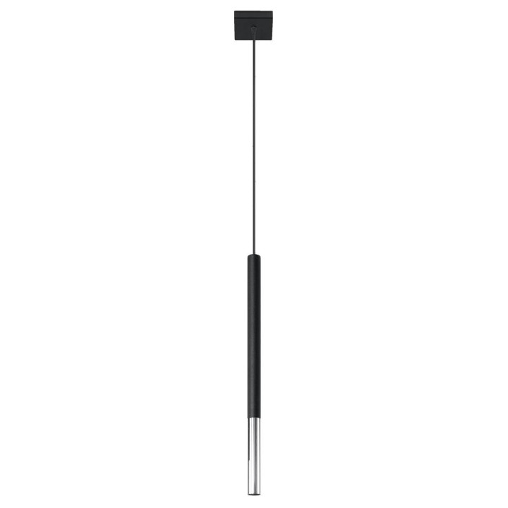 Lampa wisząca MOZAICA 1 czarny/chrom