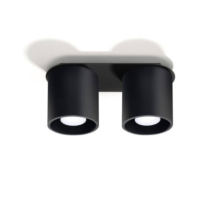 Plafon ORBIS 2 czarny