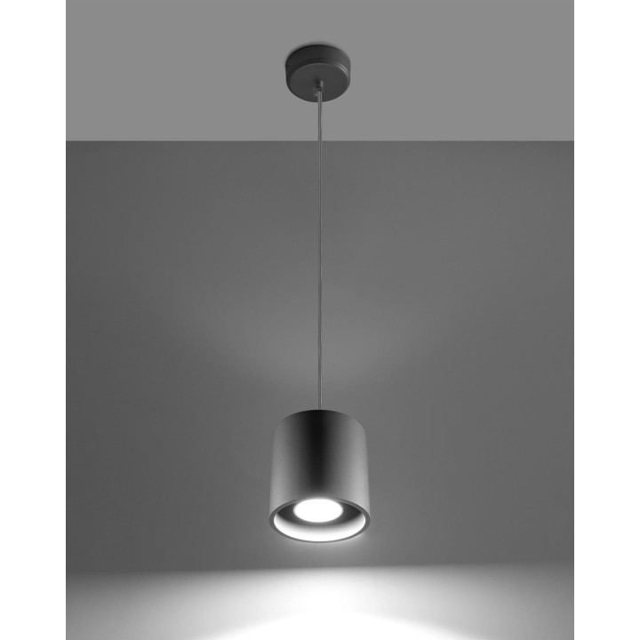 Lampa wisząca ORBIS 1 szary
