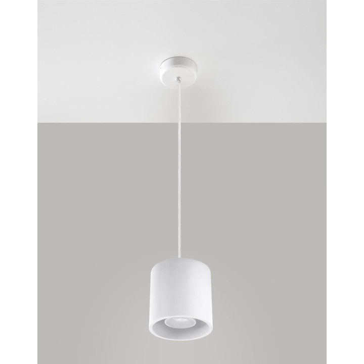 Lampa wisząca ORBIS 1 biały