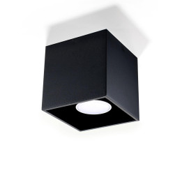 Plafon QUAD 1 czarny