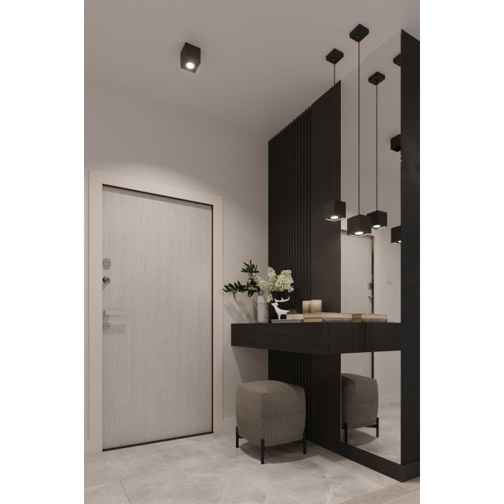 Plafon QUAD 1 czarny