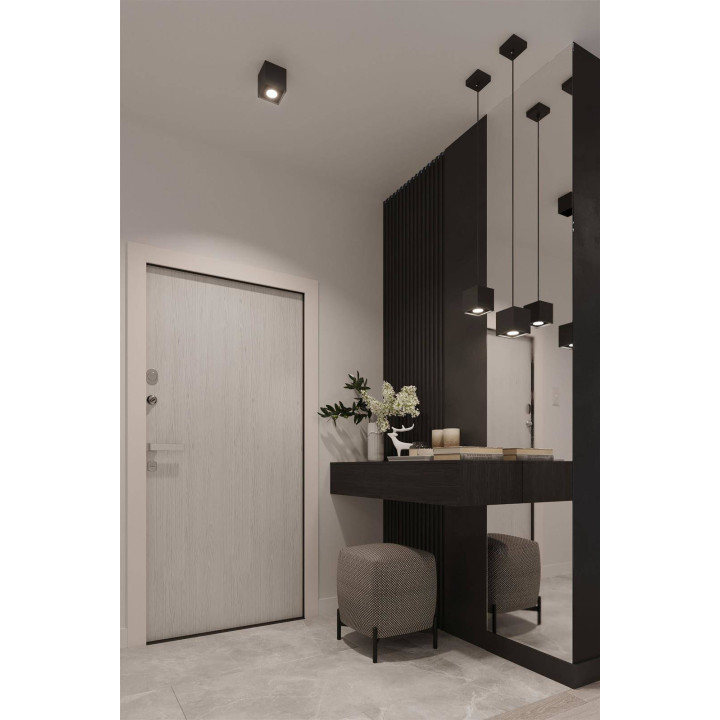 Plafon QUAD 2 czarny