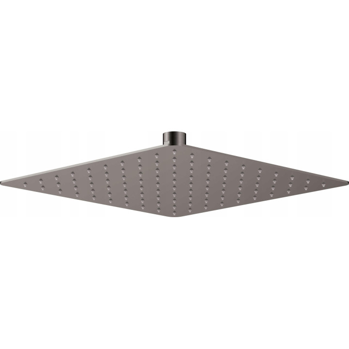 GŁOWICA PRYSZNICOWA STALOWA - 250X250 MM TITANIUM NAC D02K