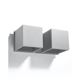 Kinkiet QUAD 2 szary