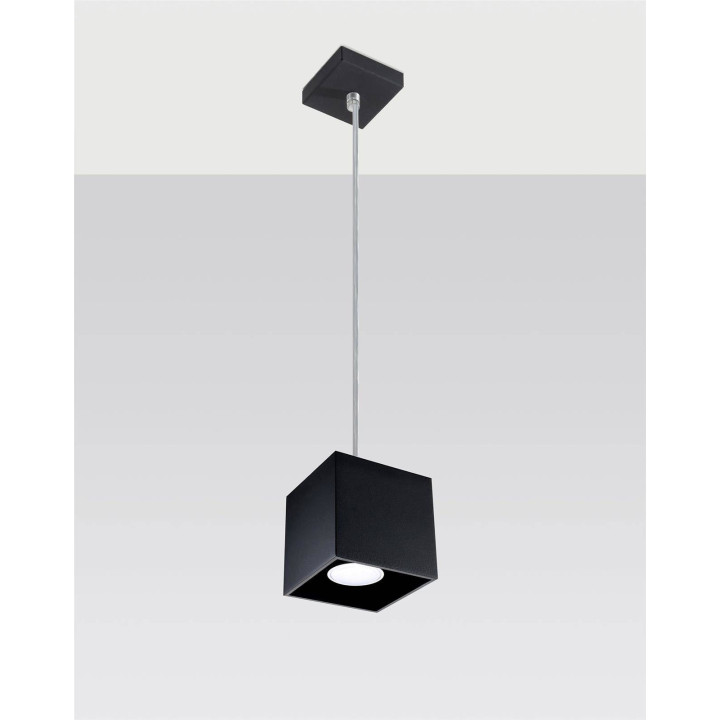Lampa wisząca QUAD 1 czarny