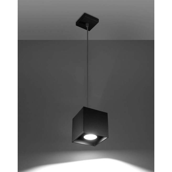 Lampa wisząca QUAD 1 czarny