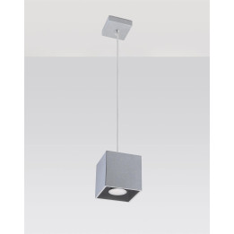 Lampa wisząca QUAD 1 szary
