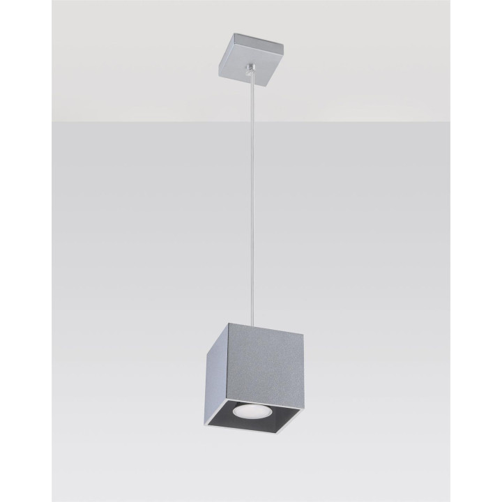 Lampa wisząca QUAD 1 szary
