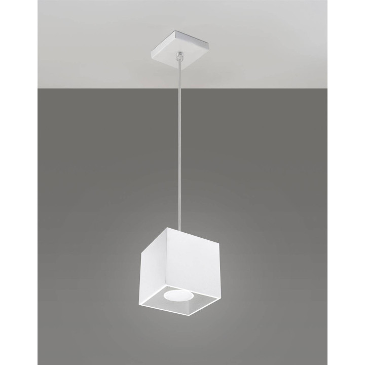 Lampa wisząca QUAD 1 biały