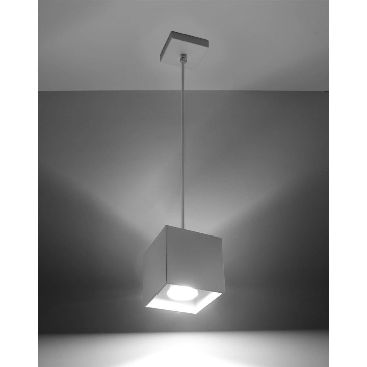 Lampa wisząca QUAD 1 biały