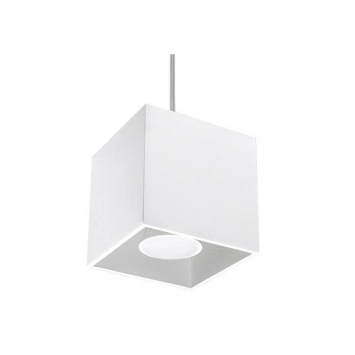 Lampa wisząca QUAD 1 biały