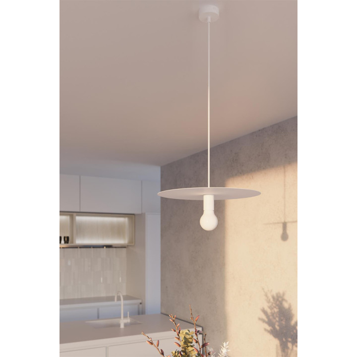 Lampa wisząca FLAVIO biała