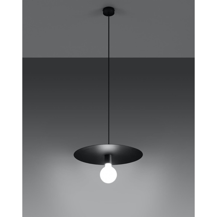 Lampa wisząca FLAVIO czarna