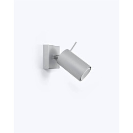 Kinkiet RING 1 szary