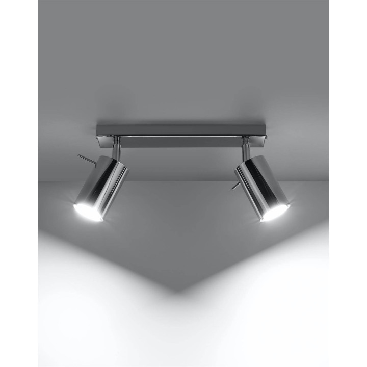 Plafon RING 2 chrom