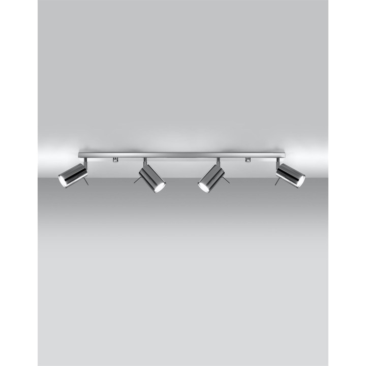 Plafon RING 4L chrom