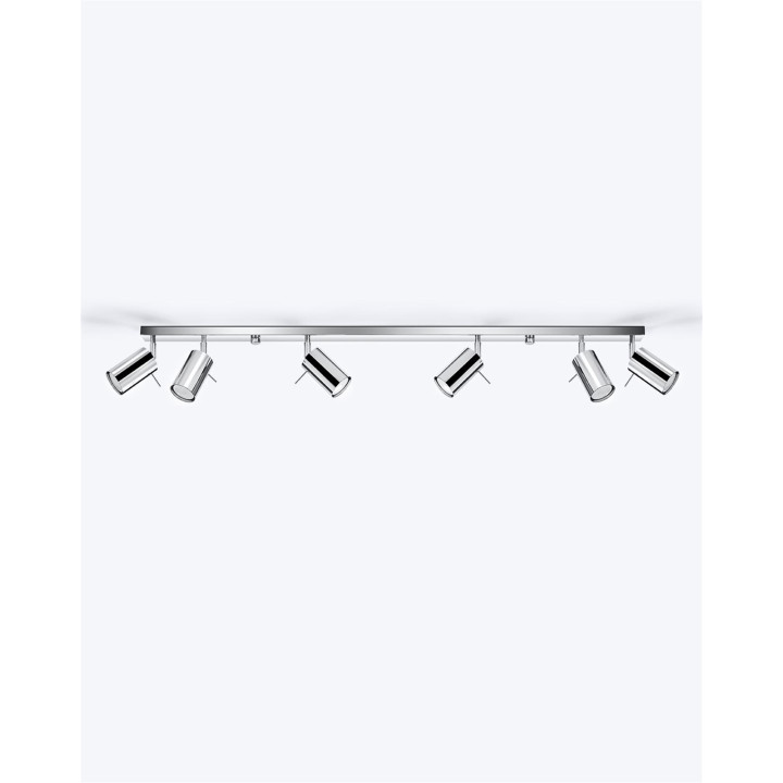 Plafon RING 6L chrom