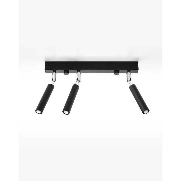 Plafon EYETECH 3 czarny