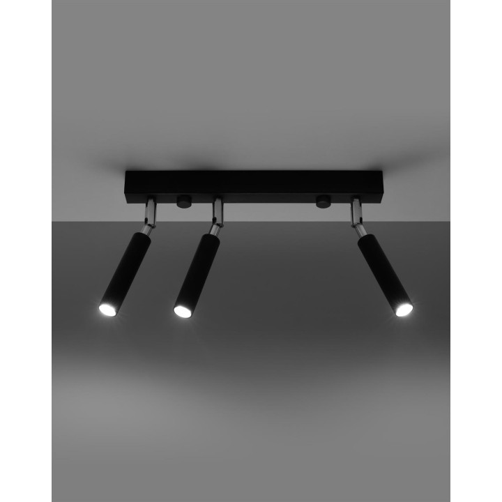 Plafon EYETECH 3 czarny