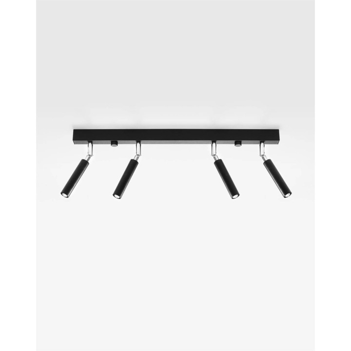 Plafon EYETECH 4 czarny