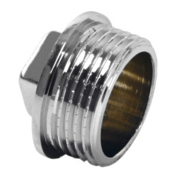 KOREK MOSIĘŻNY 1-2" CHROMOWANY