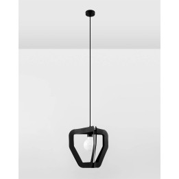 Lampa wisząca TRES czarna