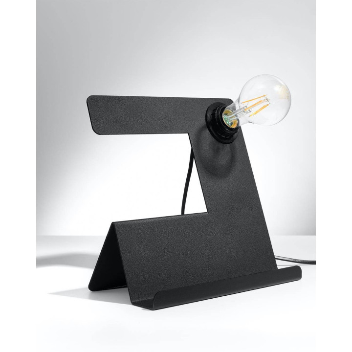 Lampa biurkowa INCLINE czarna