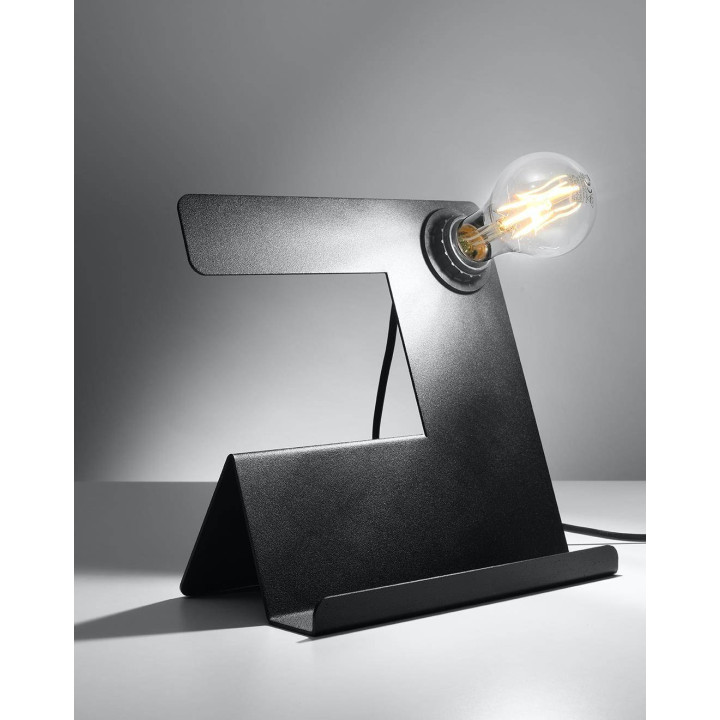 Lampa biurkowa INCLINE czarna