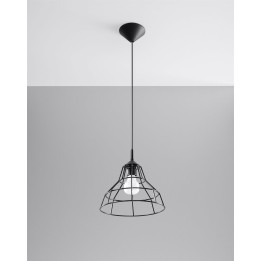 Lampa wisząca ANATA czarna