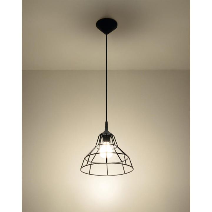Lampa wisząca ANATA czarna