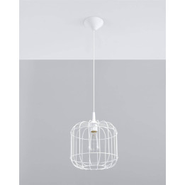 Lampa wisząca CELTA biała
