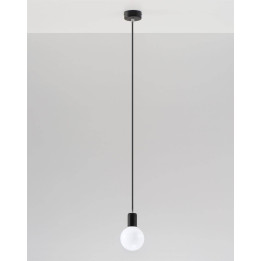 Lampa wisząca EDISON czarna