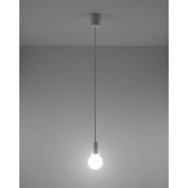 Lampa wisząca DIEGO 1 biała
